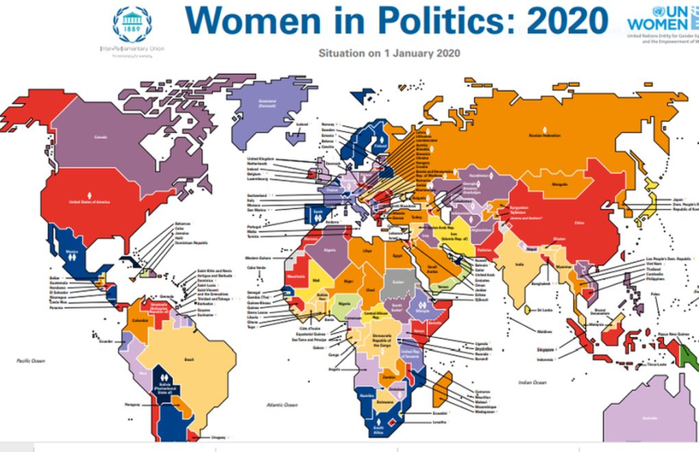 Siyasette Kadın 2020 Haritası: Türkiye 122. Sırada - Toplumsal Cinsiyet Odaklı Habercilik Kütüphanesi