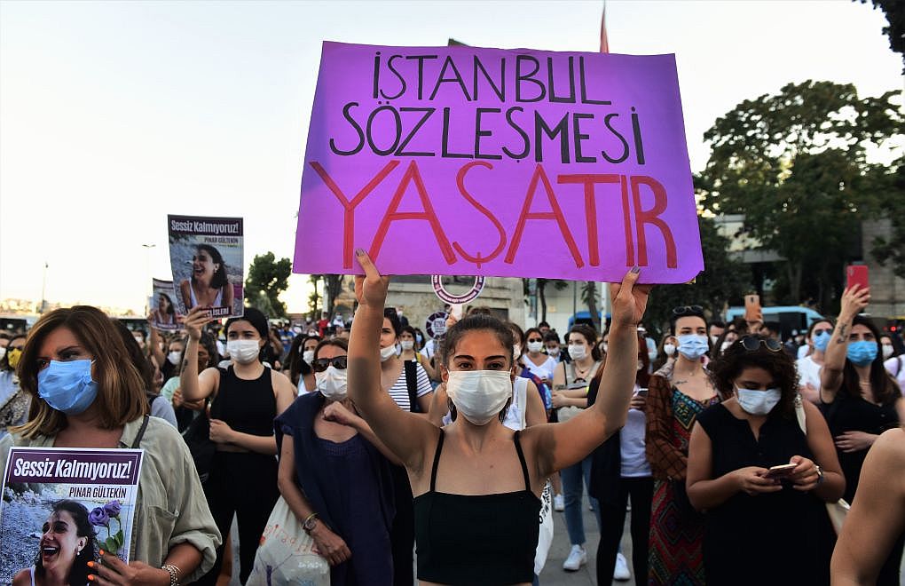 "İstanbul Sözleşmesi'nden çıkalım" diyenler yüzde 7 - Toplumsal Cinsiyet Odaklı Habercilik Kütüphanesi